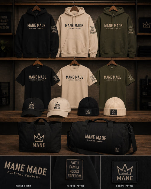 Memphis Mane Apparel tote bag product lineup image